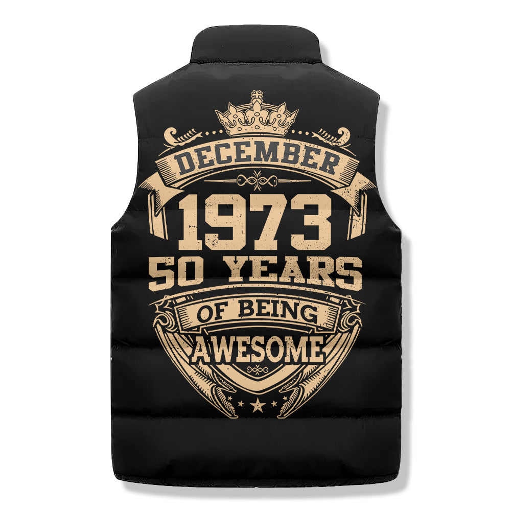 Puffer Vest - Personalised 50th Birthday Gifts, Gift Ideas 50th Birthday Man