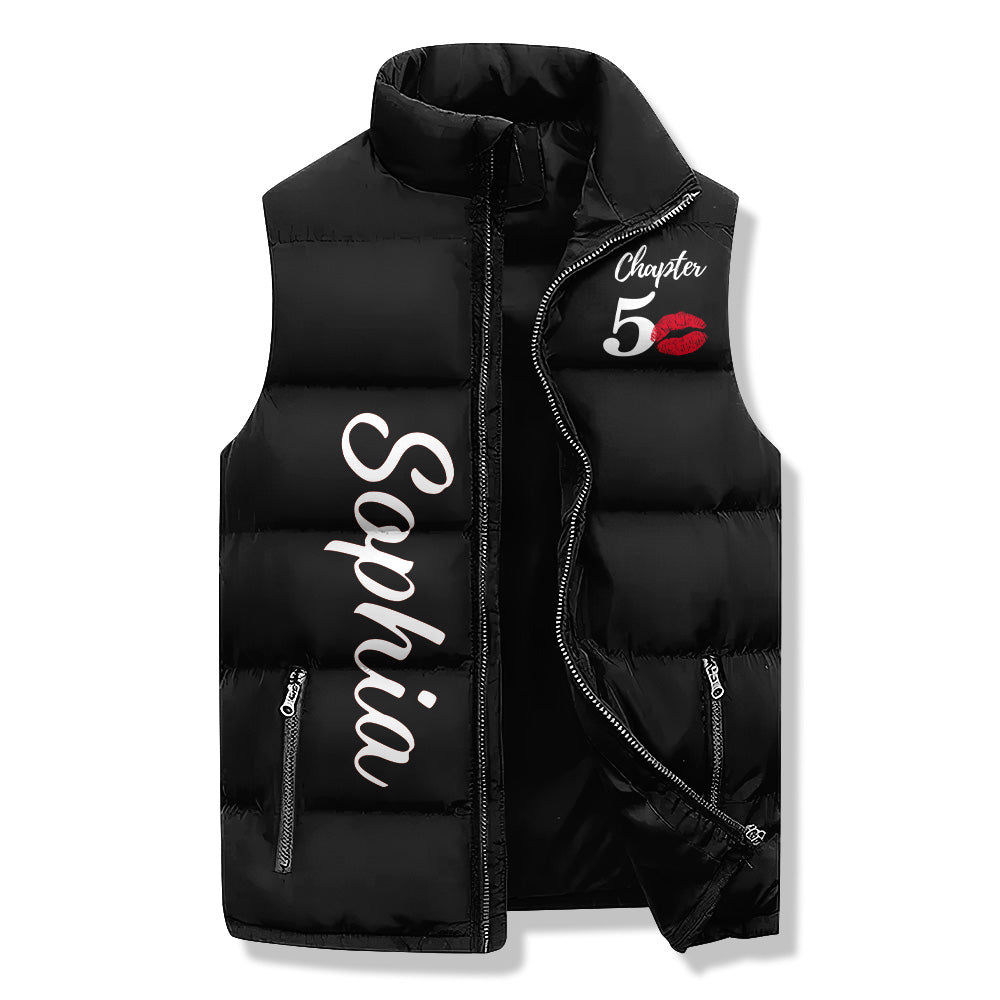 Puffer Vest - Personalised 50th Birthday Gifts, Gift Ideas 50th Birthday Woman