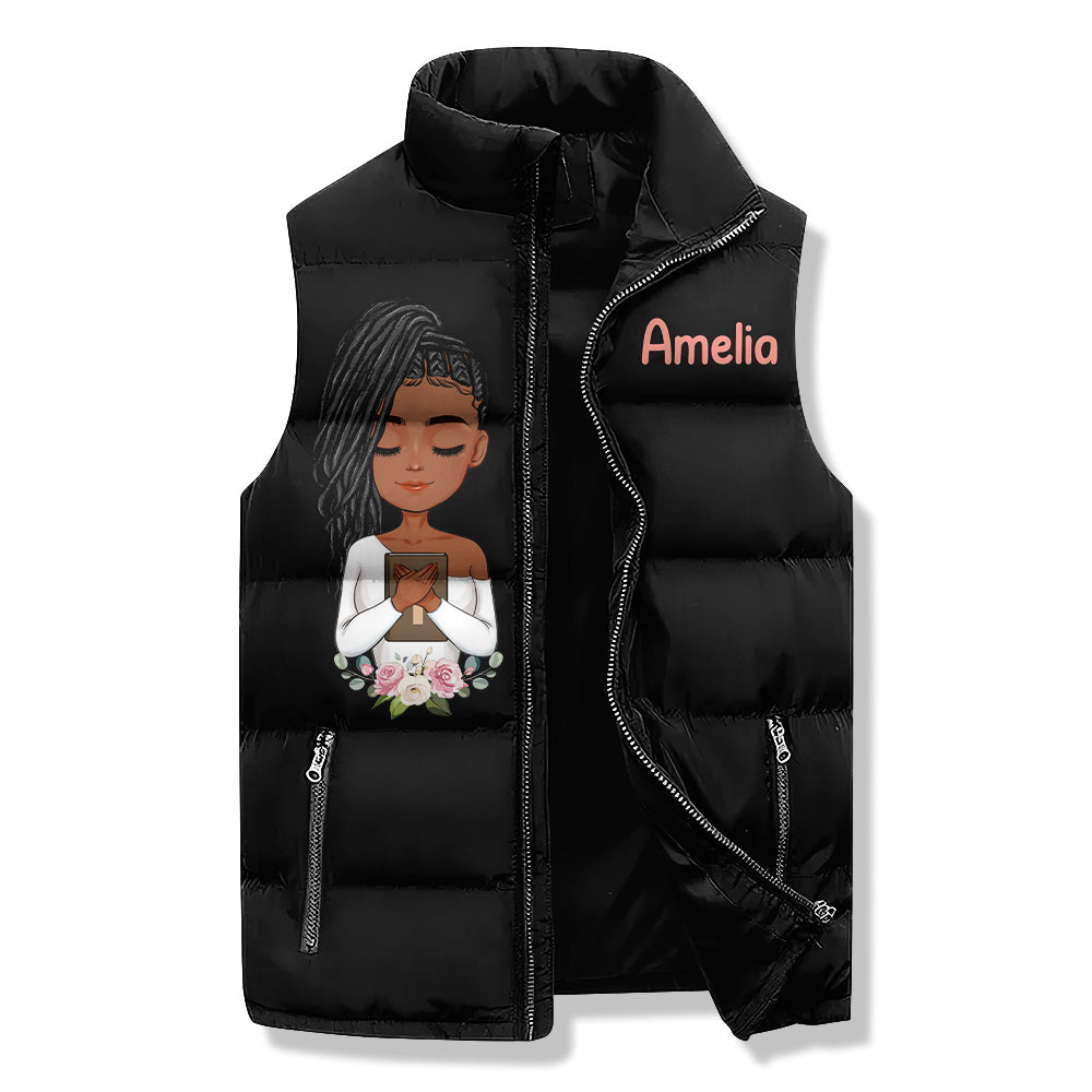 Puffer Vest - Personalised November Birthday Gifts, Gift Ideas November Birthday Woman - Limited Edition