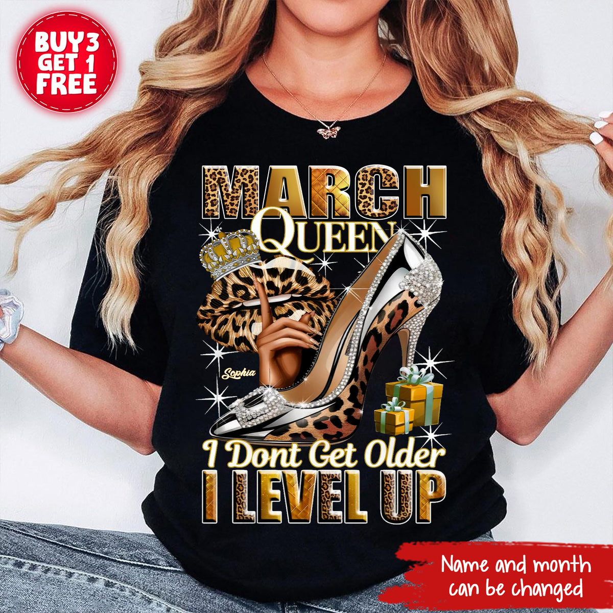 March Birthday Shirt, Custom Birthday Shirt, Queens Born In March, March Birthday Gifts, March shirts for Woman-YPT-ALK