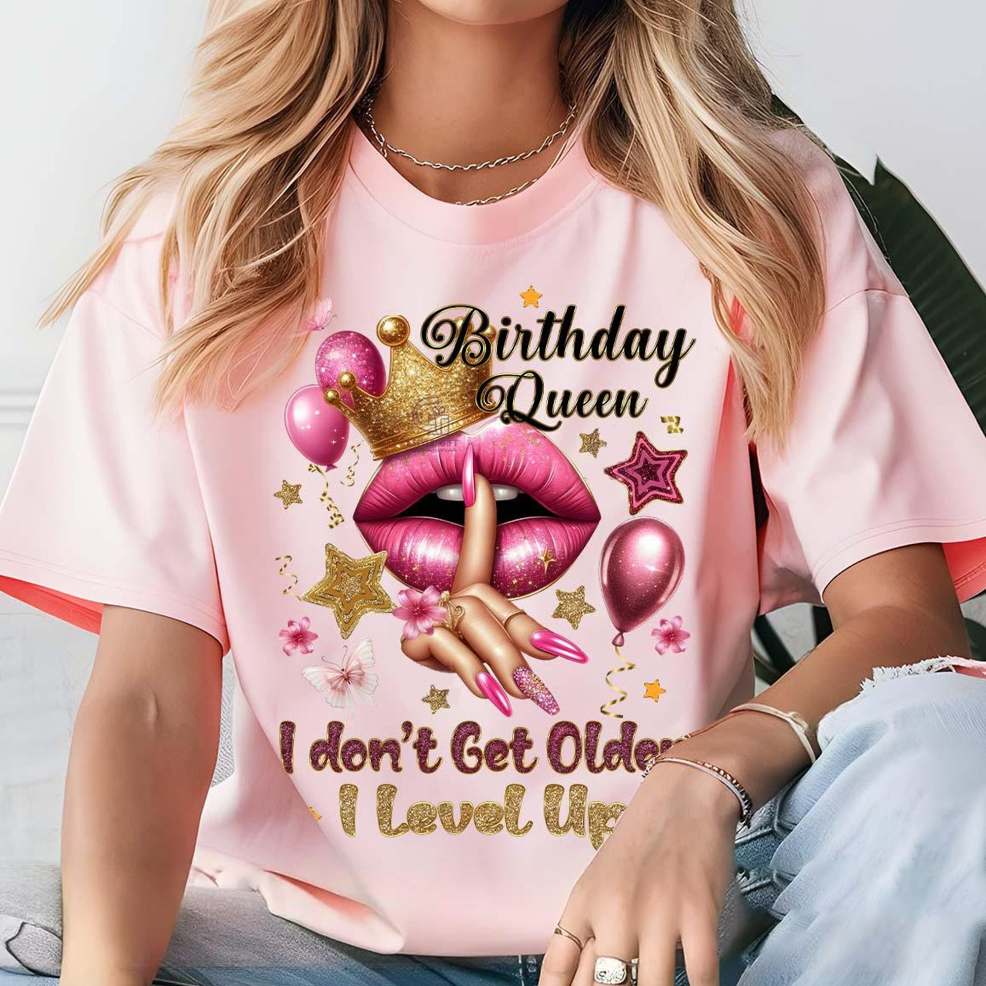 Birthday Queen Shirts, Custom Birthday Shirts, Birthday Shirts For Black Women, Its My Birthday Shirt, Birthday Queen Shirt-YPT-ALK