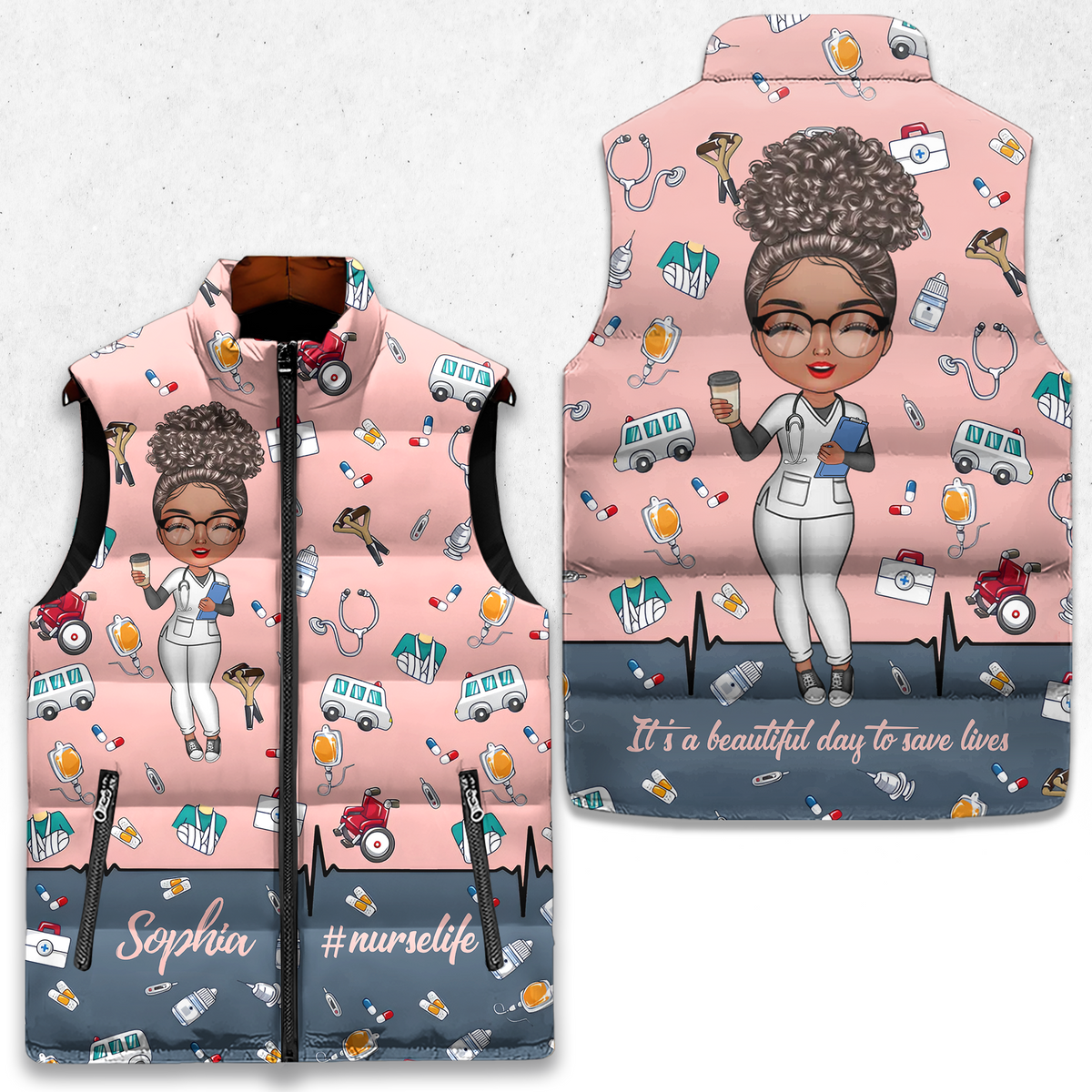 Puffer Vest -Personalized Gift Ideas For Nurse
