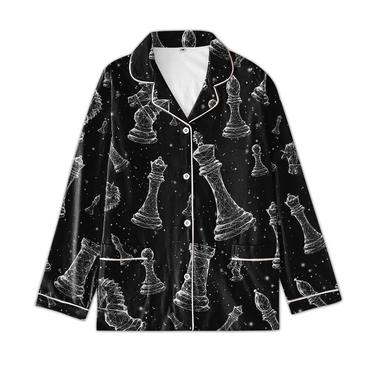 Personalized Women's Pajama Set, Gift For Chess Lovers