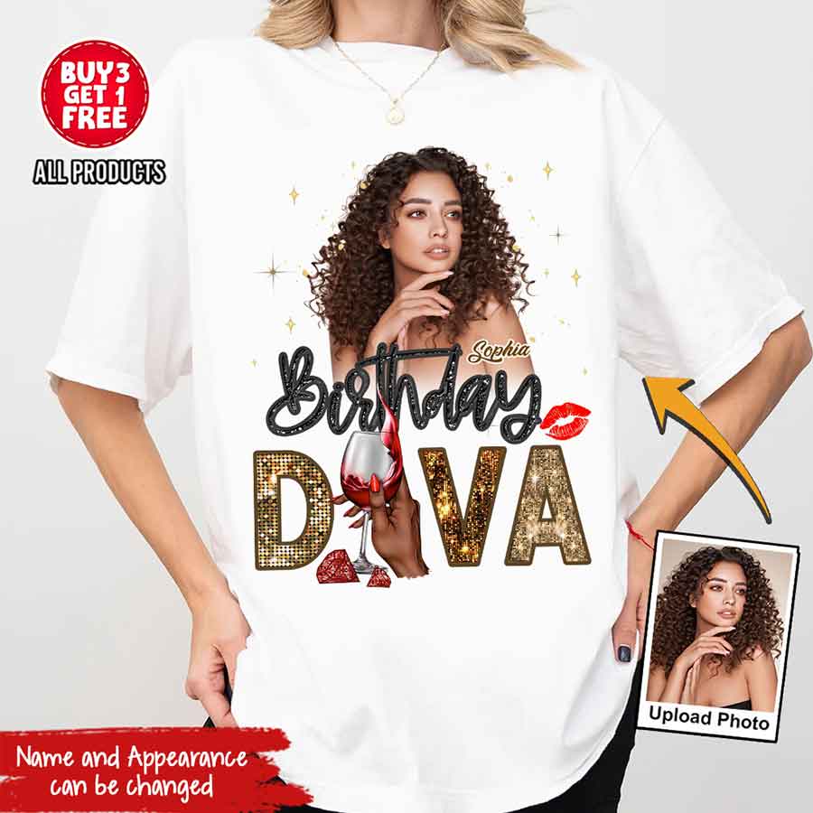 Birthday Shirts, Custom Birthday Shirts, Birthday Shirts For Black Women, Its My Birthday Shirt, Birthday Queen Shirt-YPT-HCT