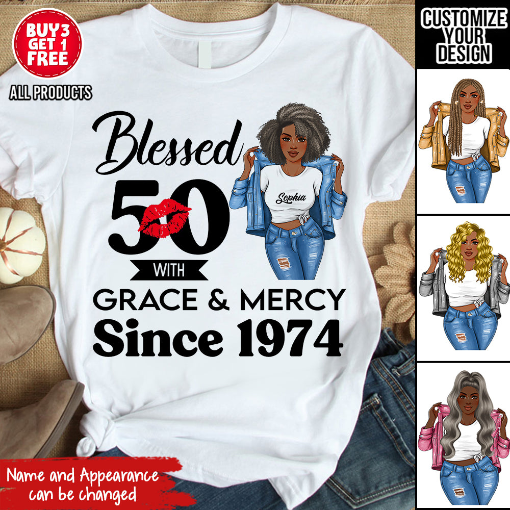 Personalized 50th birthday gifts ideas 50th birthday shirt for her back in 1974 turning 50 shirts 50th birthday t shirts for woman-YPT-HCT