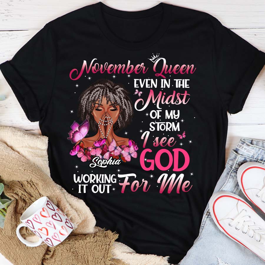 November Birthday Shirt, Custom Birthday Shirt, Queens Born In November, November Birthday Shirts For Woman, November Birthday Gifts