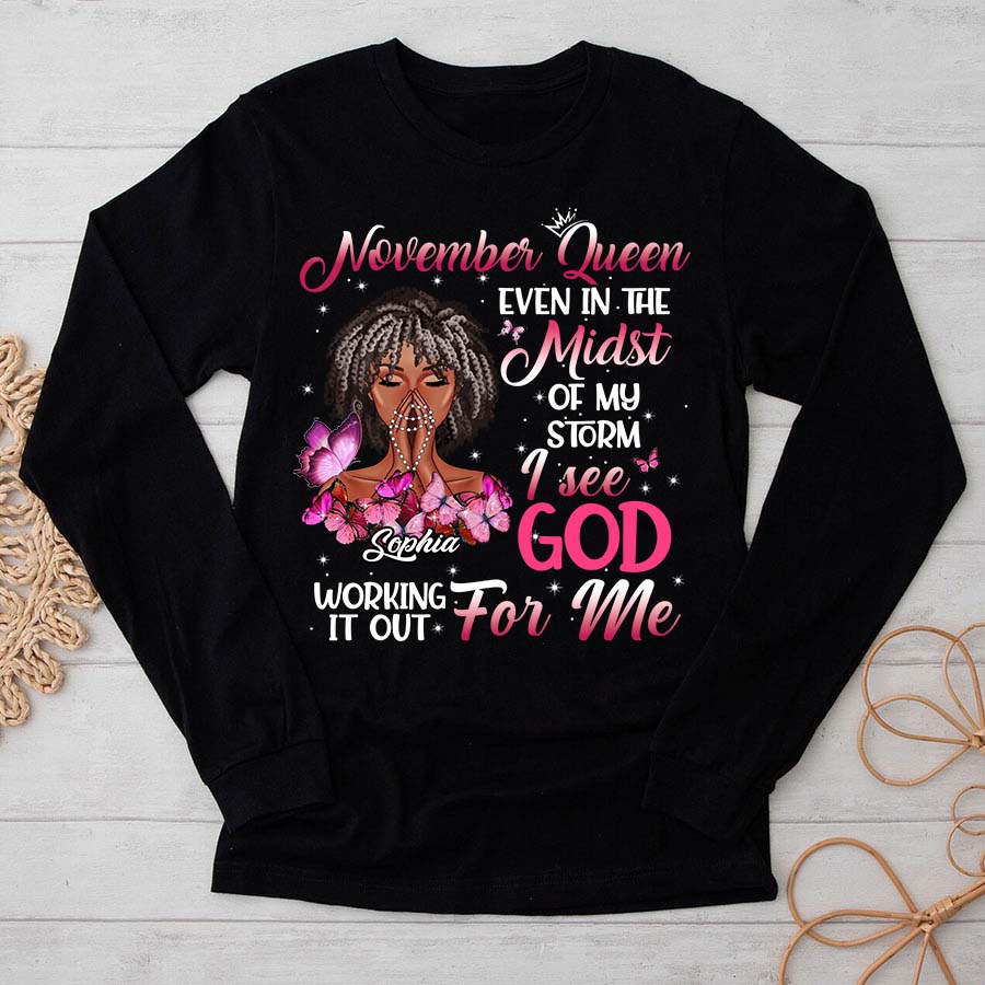 November Birthday Shirt, Custom Birthday Shirt, Queens Born In November, November Birthday Shirts For Woman, November Birthday Gifts