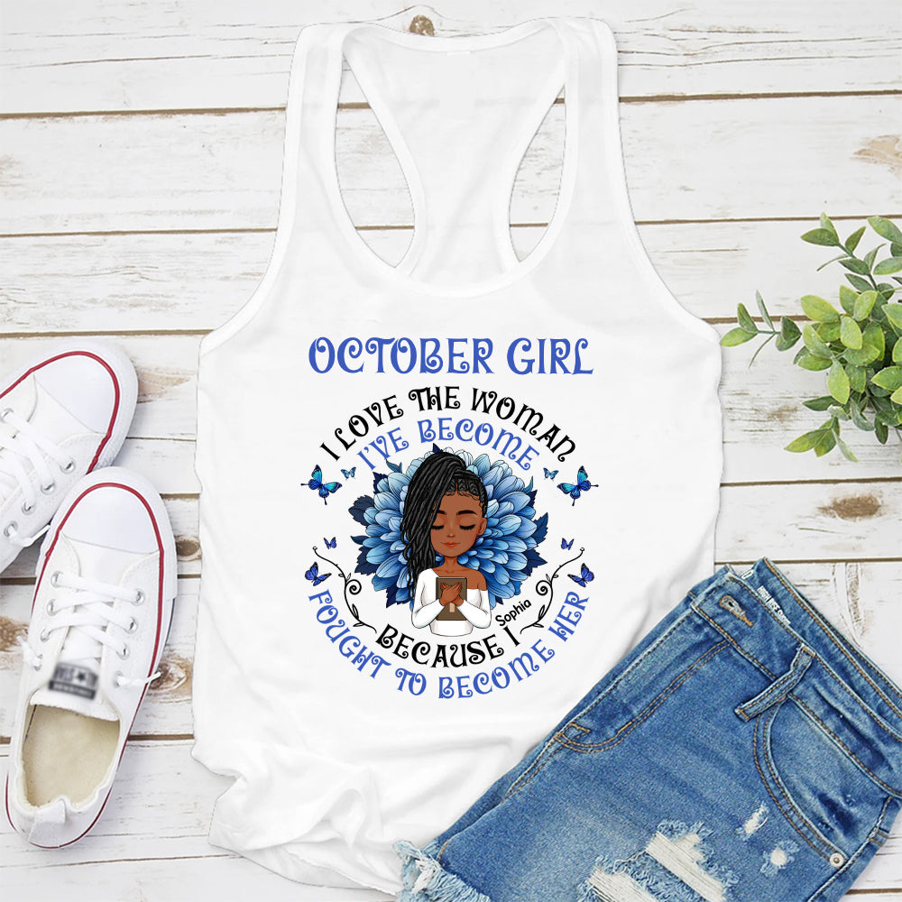 October Birthday Shirt, Custom Birthday Shirt, Queens Was Born In October, October Birthday Shirts For Woman, October Birthday Gifts