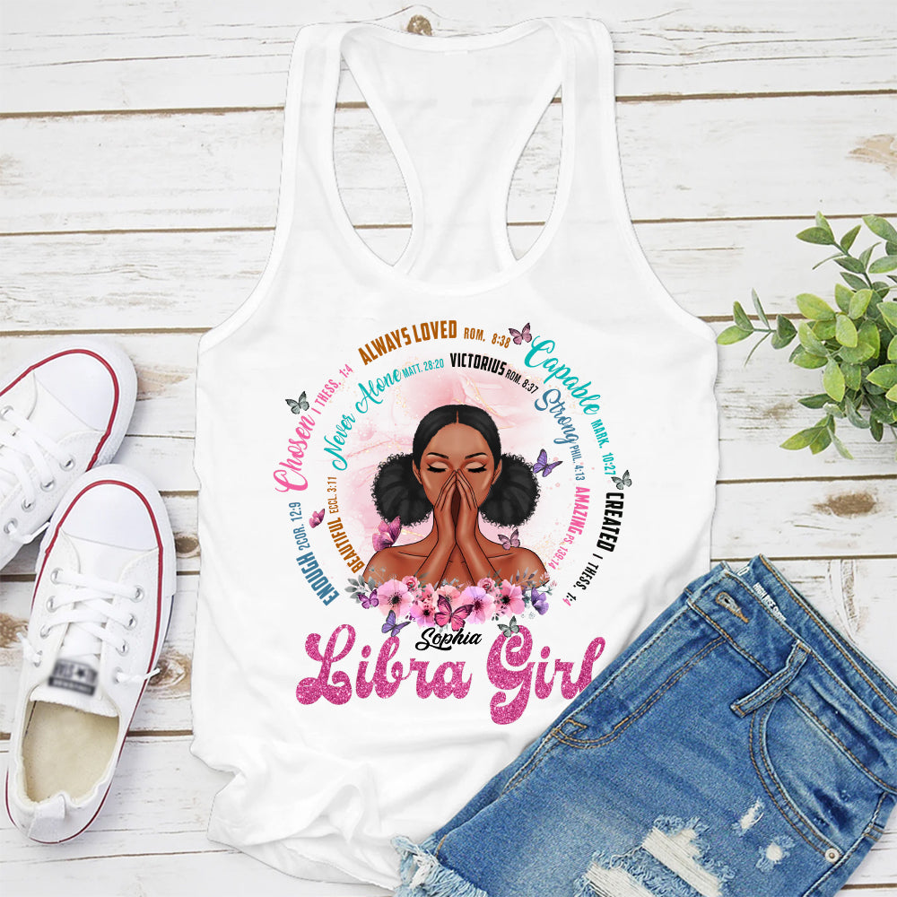 Custom Birthday Shirt, Libra Zodiac t shirt, Libra Birthday shirt, Libra t shirts for ladies, Libra Queen Birthday shirt-YPT-ALK