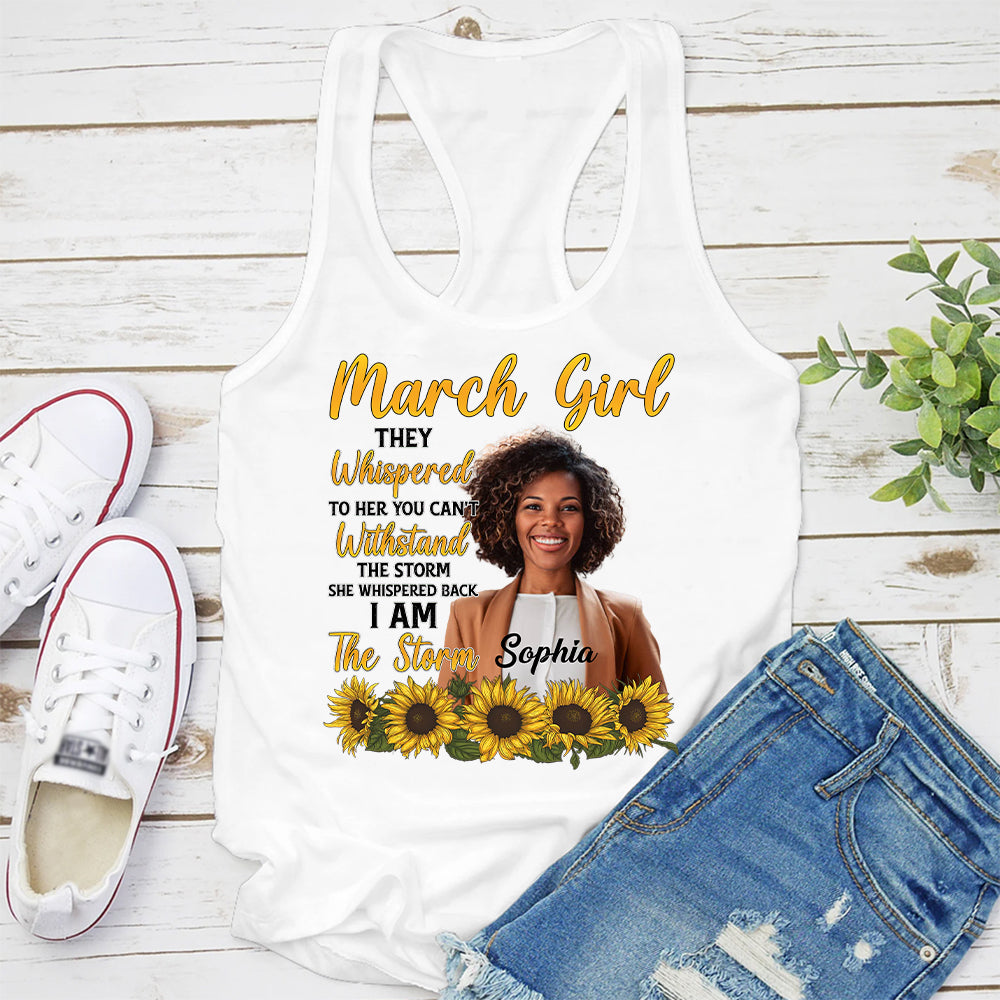 Custom Birthday Shirt, March Birthday Shirts For Woman, March Birthday Gifts