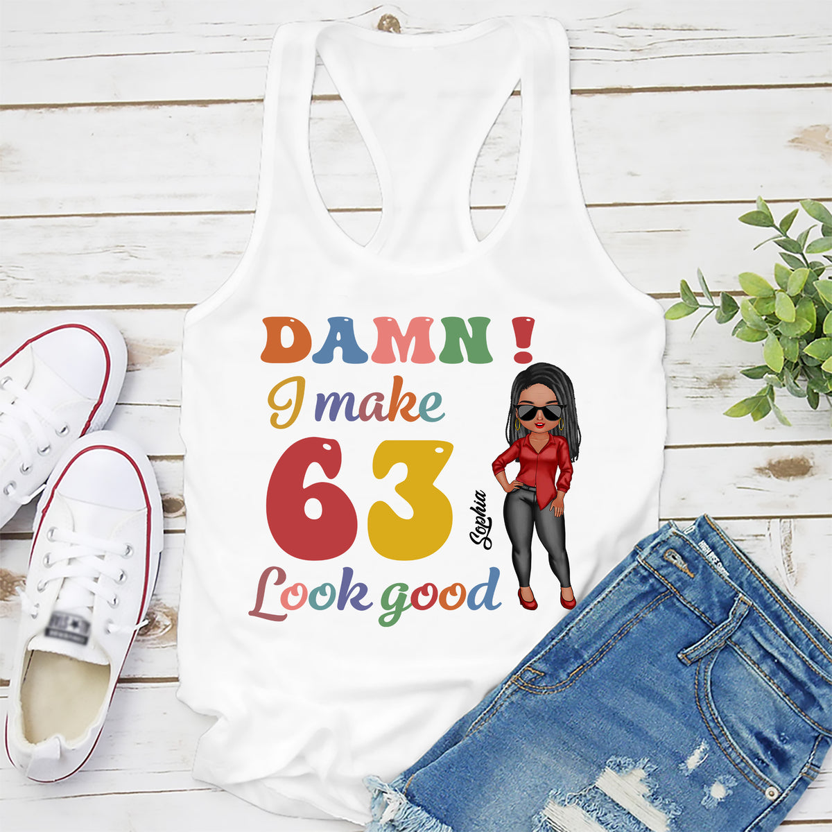 63rd Birthday Shirts, Custom Birthday Shirts, Turning 63 Shirt, Gifts For Women Turning 63, 63 And Fabulous Shirt, 1961 Shirt - ALK