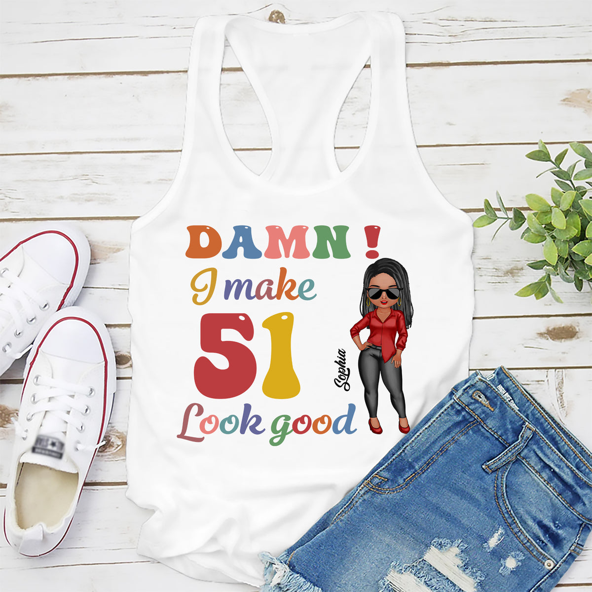 51st Birthday Shirts, Custom Birthday Shirts, Turning 51 Shirt, Gifts For Women Turning 51, 51 And Fabulous Shirt, 1973 Shirt - ALK