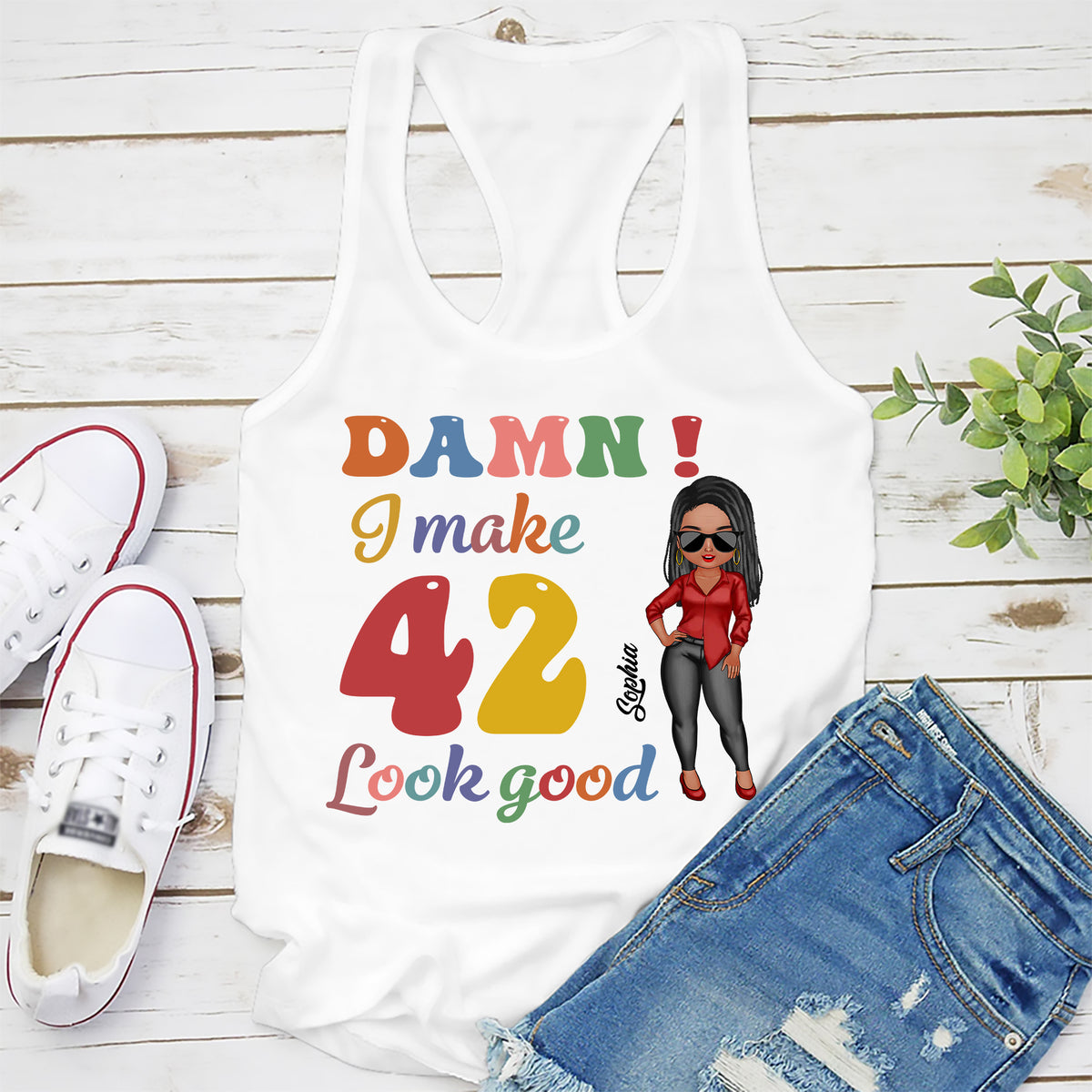 42nd Birthday Shirts, Custom Birthday Shirts, Turning 42 Shirt, Gifts For Women Turning 42, 42 And Fabulous Shirt, 1982 Shirt - ALK