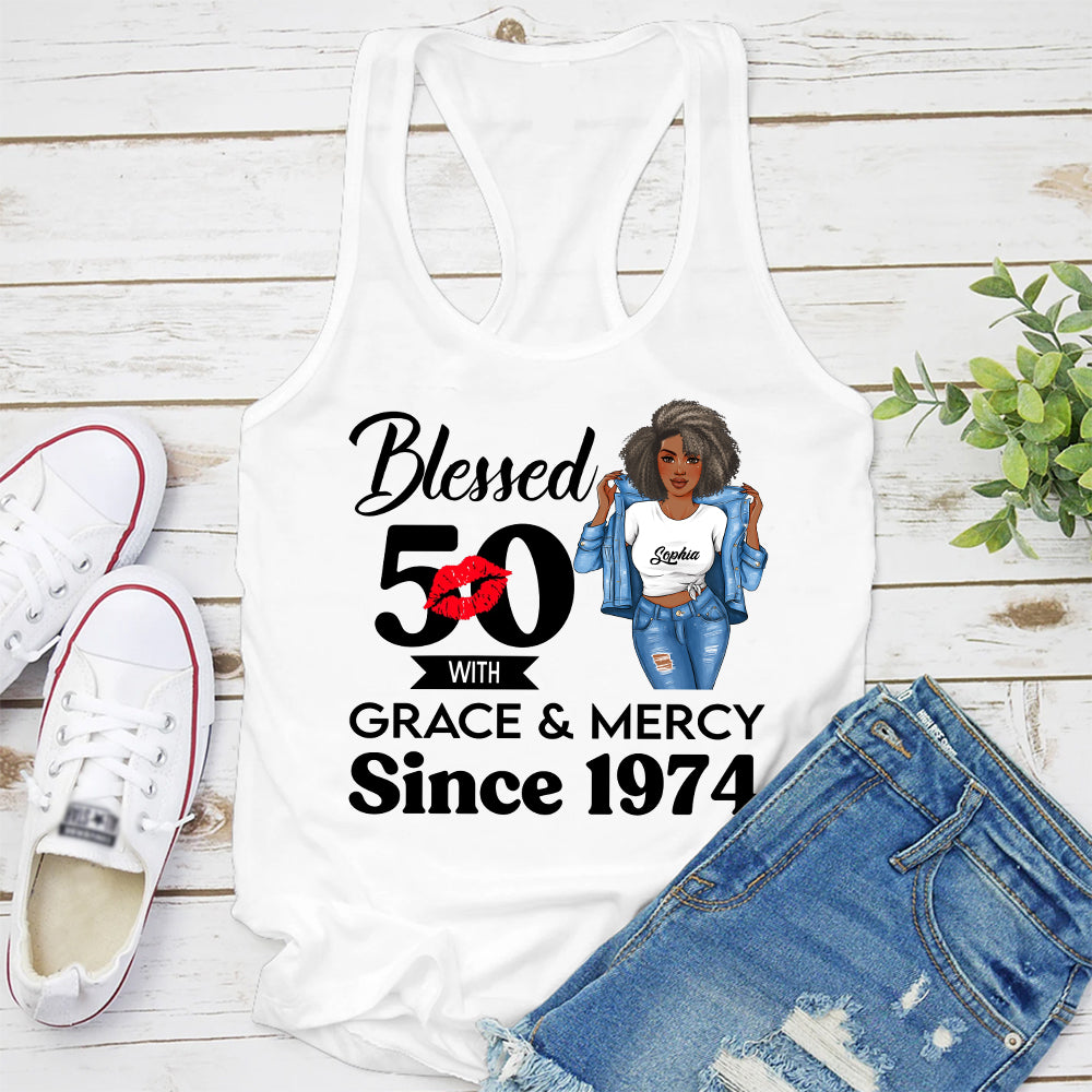 Personalized 50th birthday gifts ideas 50th birthday shirt for her back in 1974 turning 50 shirts 50th birthday t shirts for woman-YPT-HCT