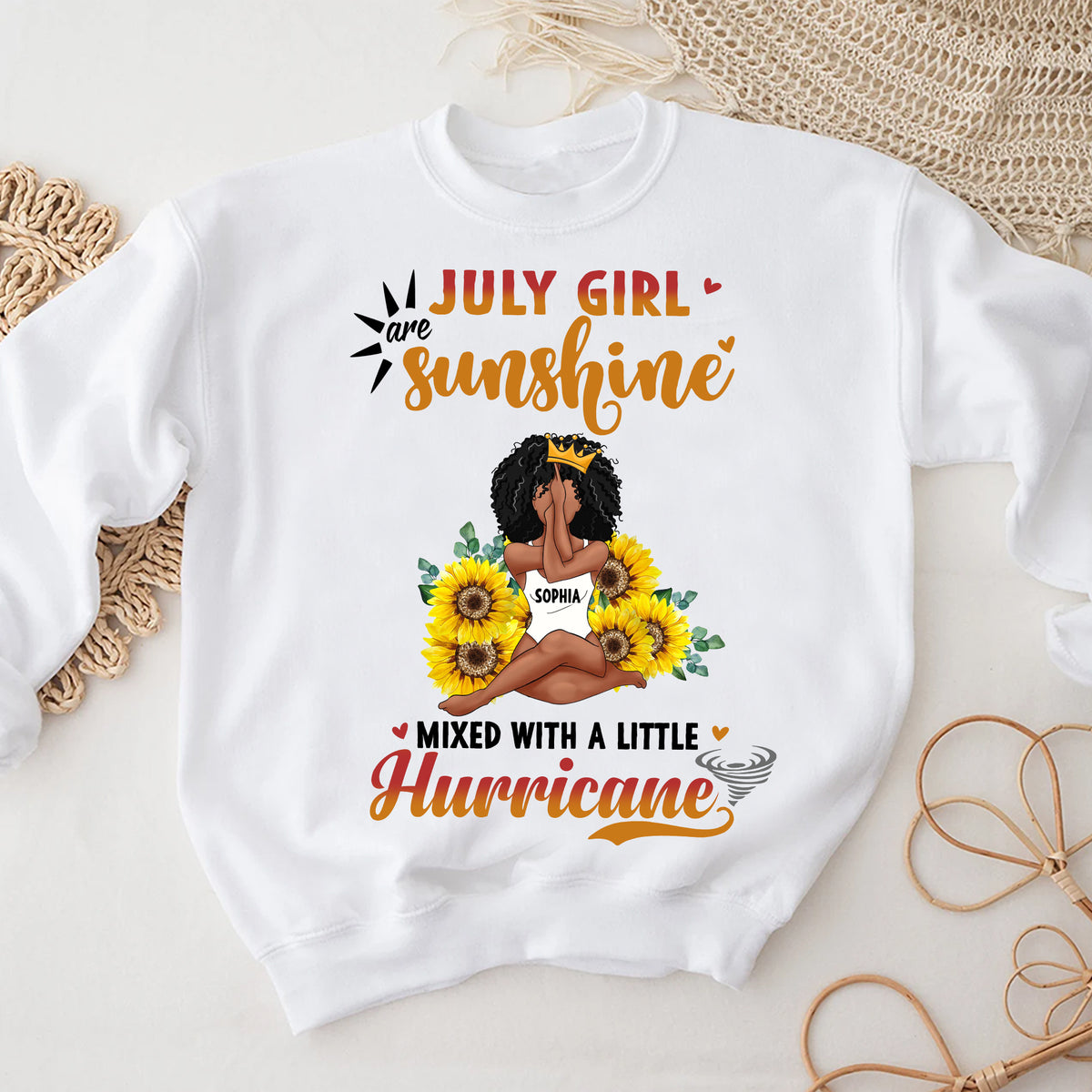 July Birthday Shirt, Custom Birthday Shirt, Queens Born In July, July Birthday Gifts, July Shirts For Woman-YPT-HMT