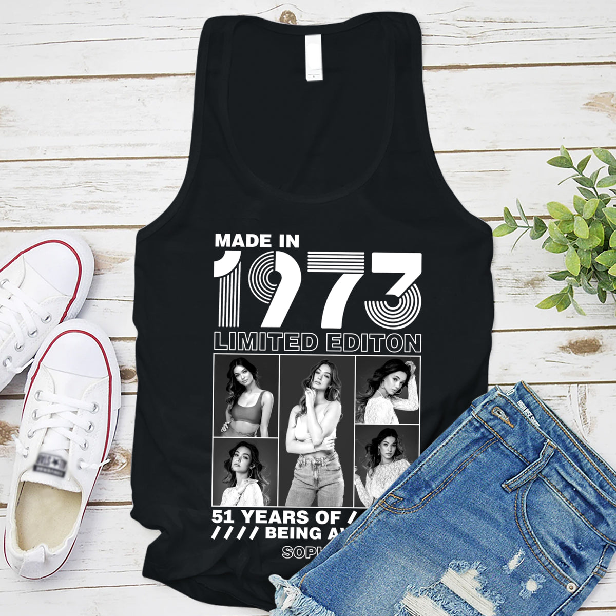 51st Birthday Shirts, Custom Birthday Shirts, Turning 51 Shirt, Gifts For Women Turning 51, 51 And Fabulous Shirt -YPT-TLT