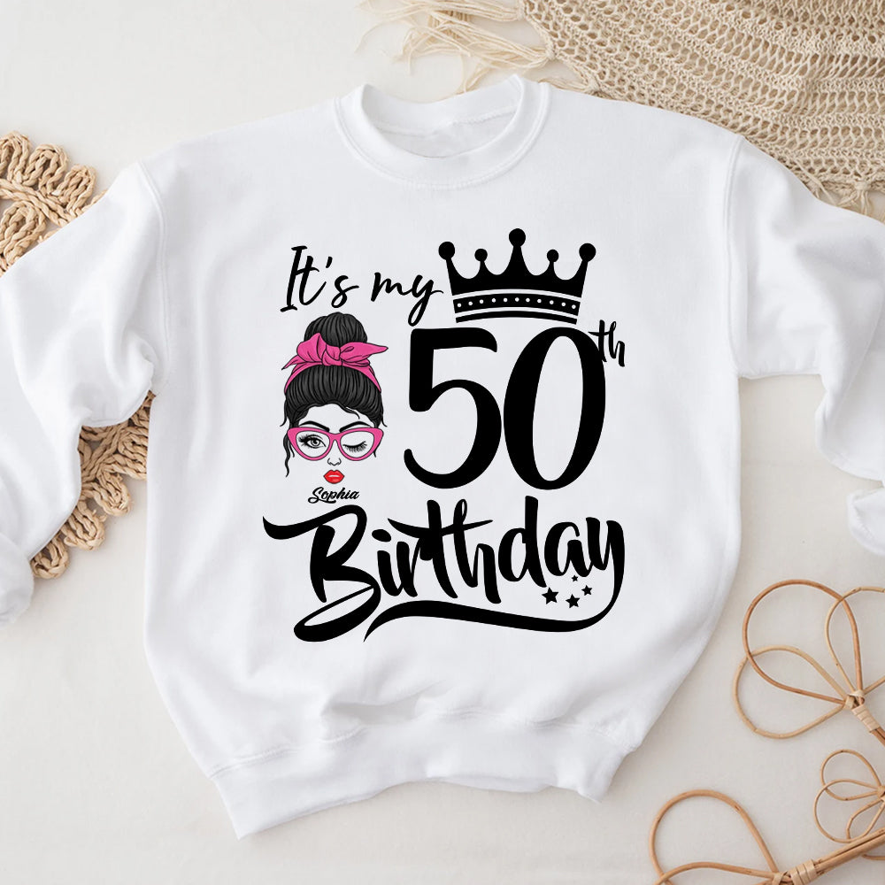 50th Birthday Shirts, Custom Birthday Shirts, Turning 50 Shirt, Gifts For Women Turning 50, 50 And Fabulous Shirt, 1974 Shirt - HCT