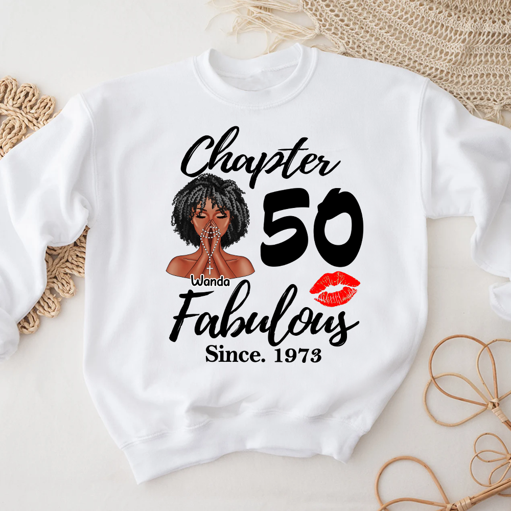 50th Birthday Shirts, Custom Birthday Shirts, Turning 50 Shirt, Gifts For Women Turning 50, 50 And Fabulous Shirt, 1973 Shirt, 50th Birthday Shirts For Her