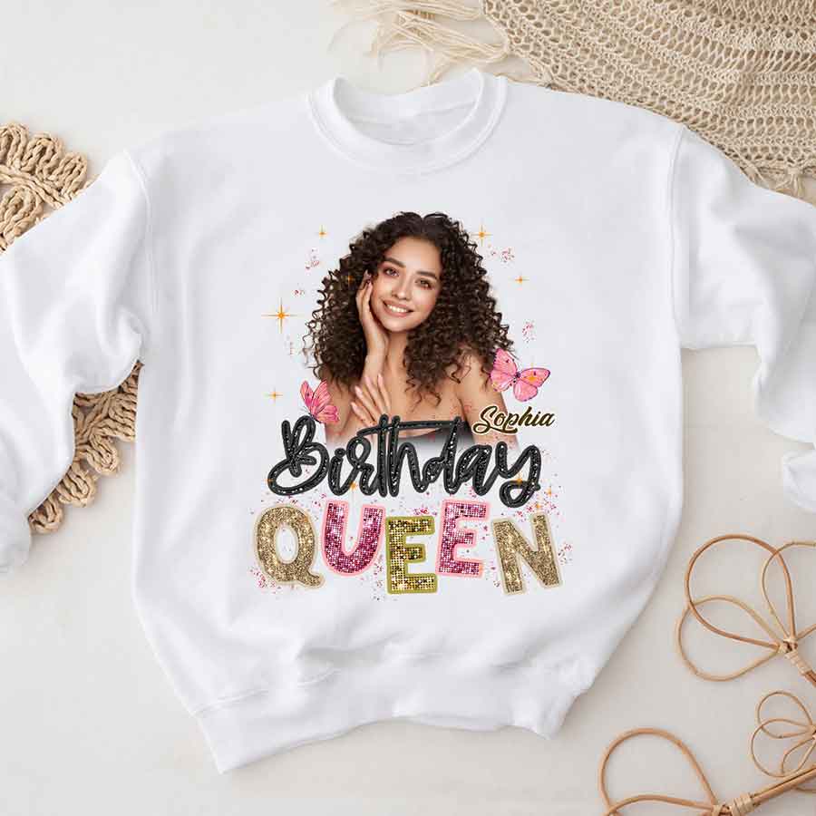 Birthday Shirts, Custom Birthday Shirts, Birthday Shirts For Black Women, Its My Birthday Shirt, Birthday Queen Shirt-YPT-HCT