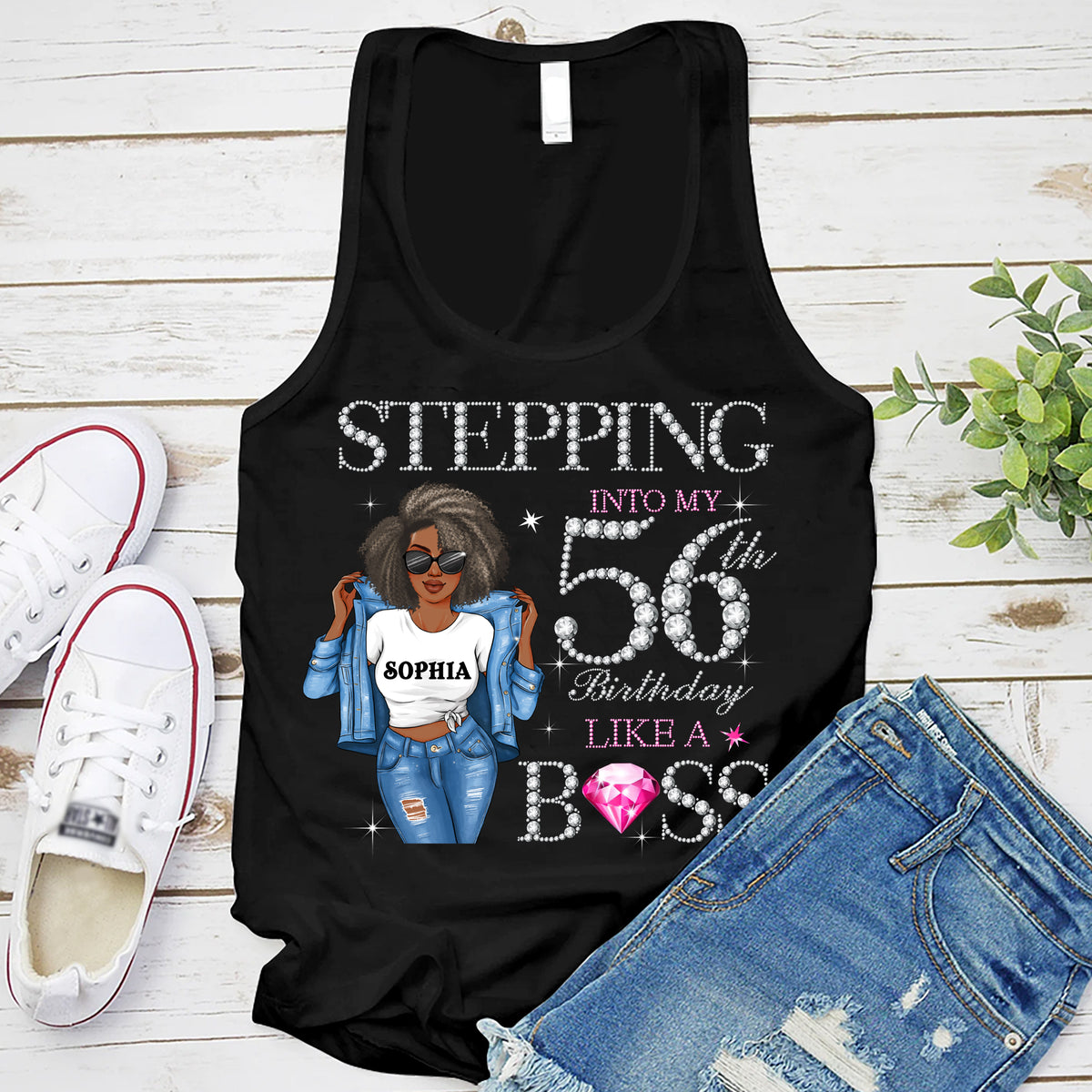Chapter 56, Fabulous Since 1969 56th Birthday Unique T Shirt For Woman, Custom Birthday Shirt, Her Gifts For 56 Years Old , Turning 56 Birthday Cotton Shirt-YPT-HMT