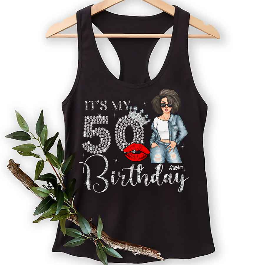 50th Birthday Shirts, Custom Birthday Shirts, Turning 50 Shirt, Gifts For Women Turning 50, 50th Birthday Shirts For Her-YPT-ALK