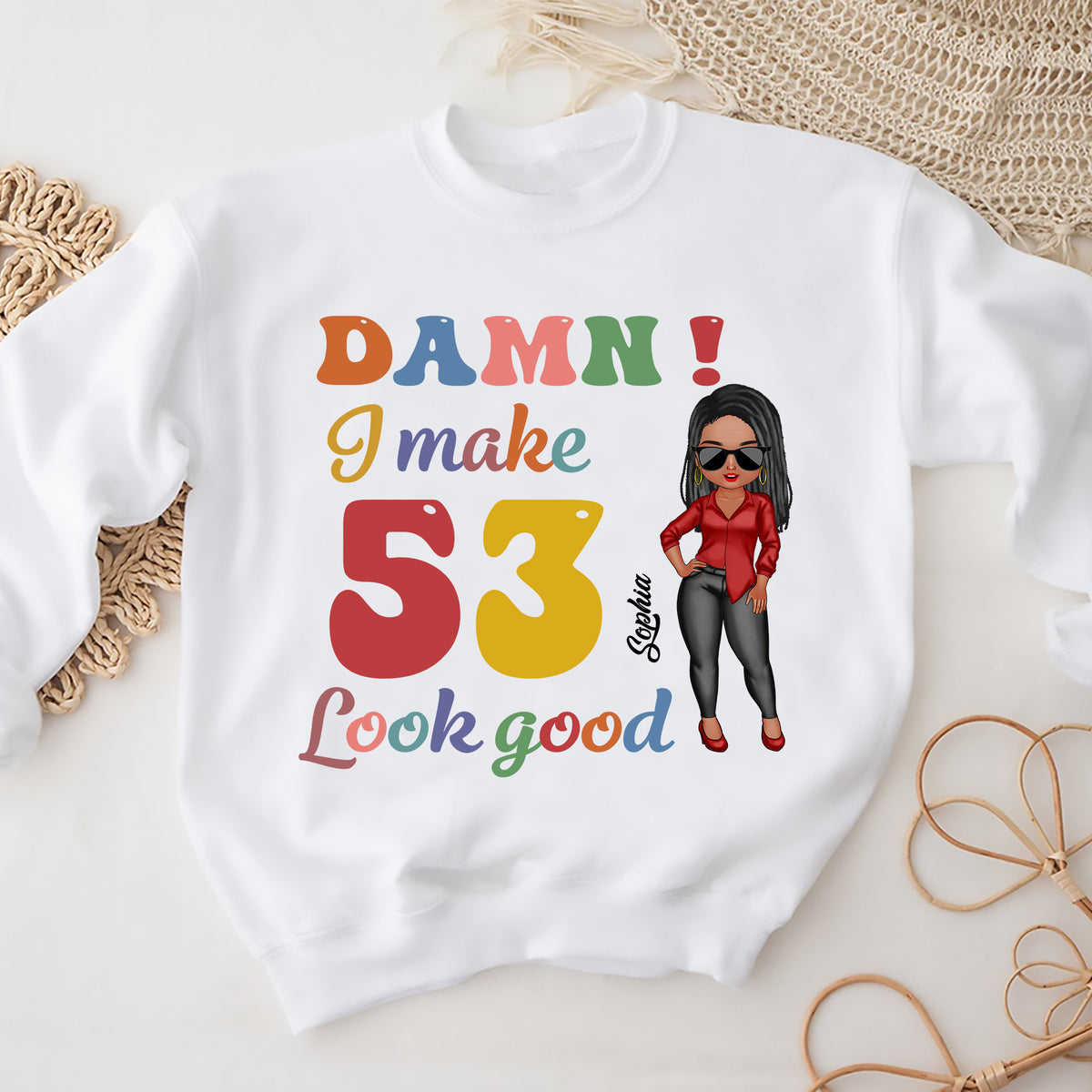 53rd Birthday Shirts, Custom Birthday Shirts, Turning 53 Shirt, Gifts For Women Turning 53, 53 And Fabulous Shirt, 1971 Shirt - ALK
