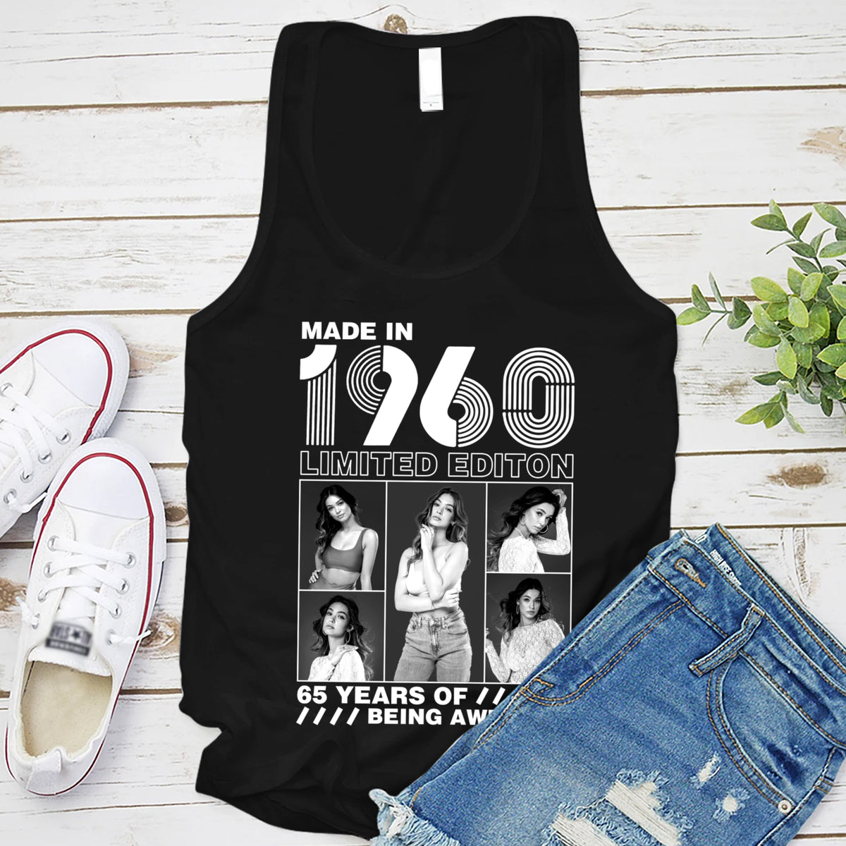 65th Birthday Shirts, Custom Birthday Shirts, Turning 65 Shirt, Gifts For Women Turning 65, 65 And Fabulous Shirt -YPT-TLT