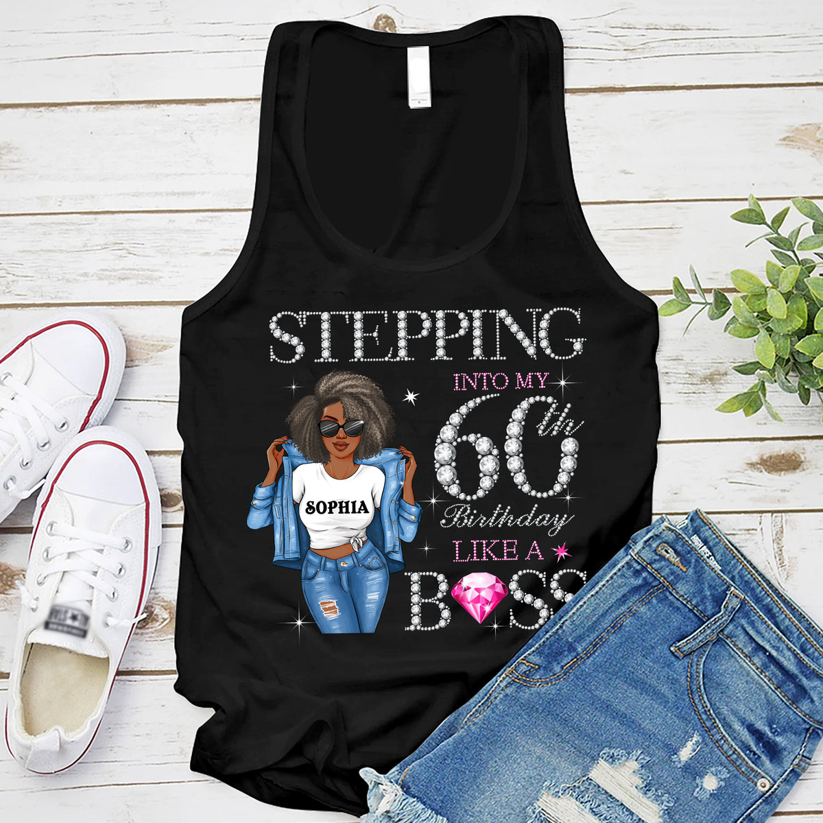 60th Birthday Shirts, Custom Birthday Shirts, Turning 60 Shirt, Gifts For Women Turning 60, 60th Birthday Shirts For Her-YPT-HMT