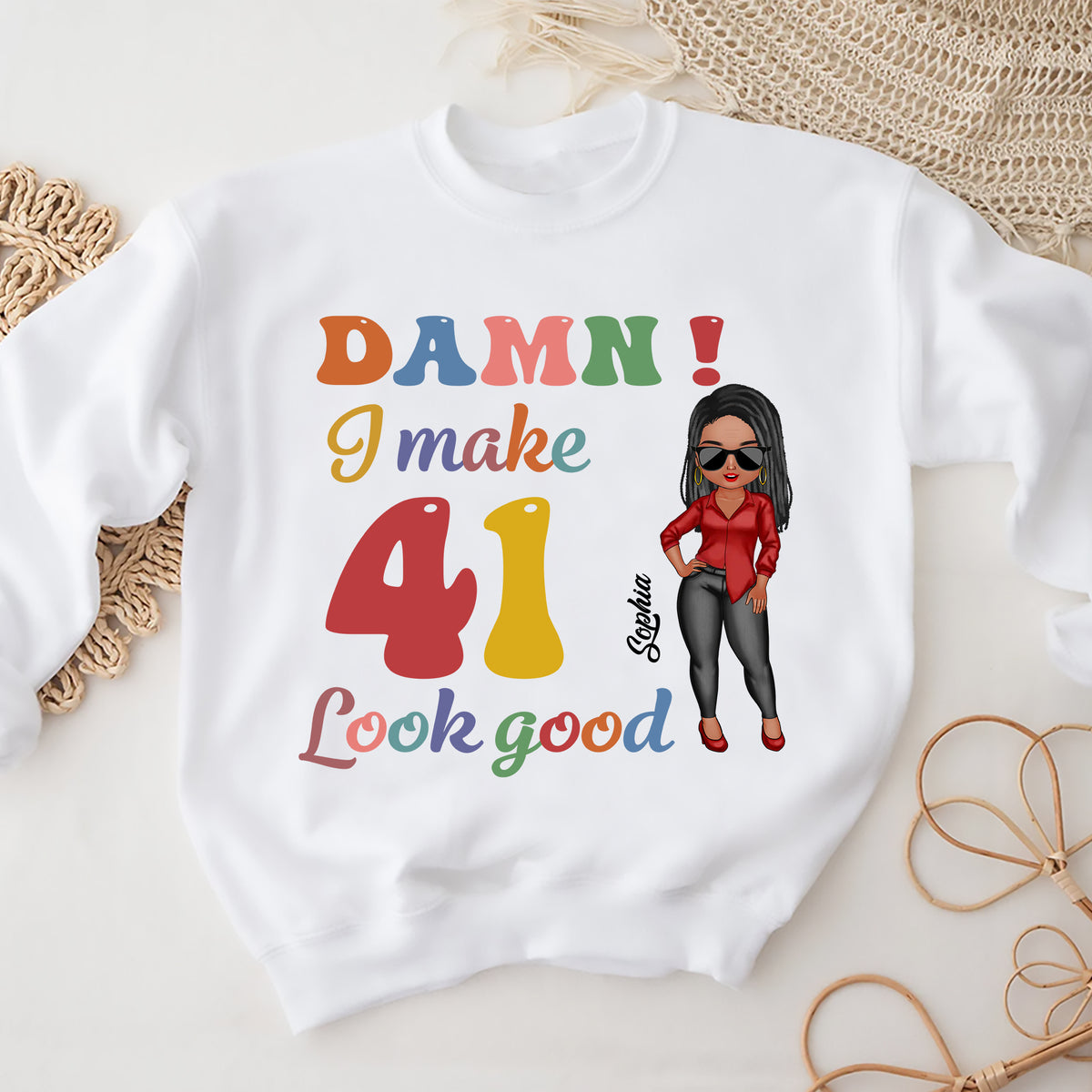 41st Birthday Shirts, Custom Birthday Shirts, Turning 41 Shirt, Gifts For Women Turning 41, 41 And Fabulous Shirt, 1983 Shirt - ALK
