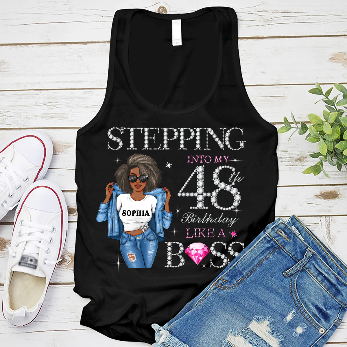 48th Birthday Shirts, Custom Birthday Shirts, Turning 48 Shirt, Gifts For Women Turning 48, 48 And Fabulous Shirt, 1976 Shirt, 48th Birthday Shirts For Her, It&#39;s My 48 Birthday -YPT-HMT