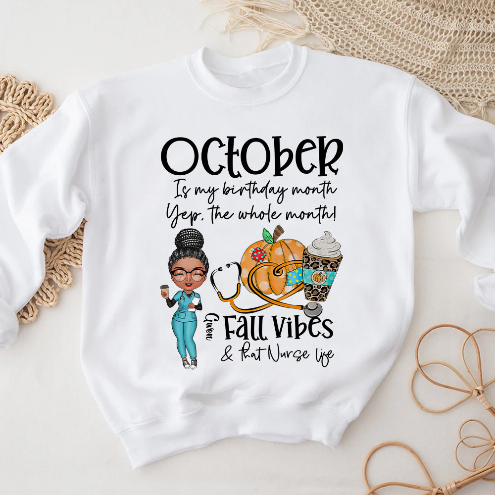 October Birthday Shirt, Custom Birthday Shirt, Queens Are Born In October Birthday Shirts For Woman