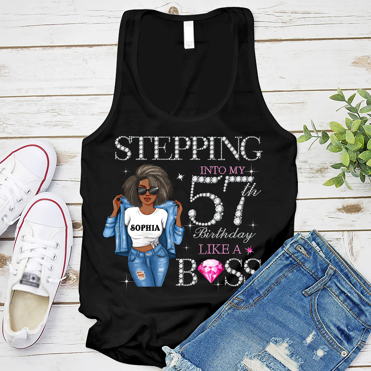 Chapter 57, Fabulous Since 1968 57th Birthday Unique T Shirt For Woman, Custom Birthday Shirt, Her Gifts For 57 Years Old , Turning 57 Birthday Cotton Shirt-YPT-HMT