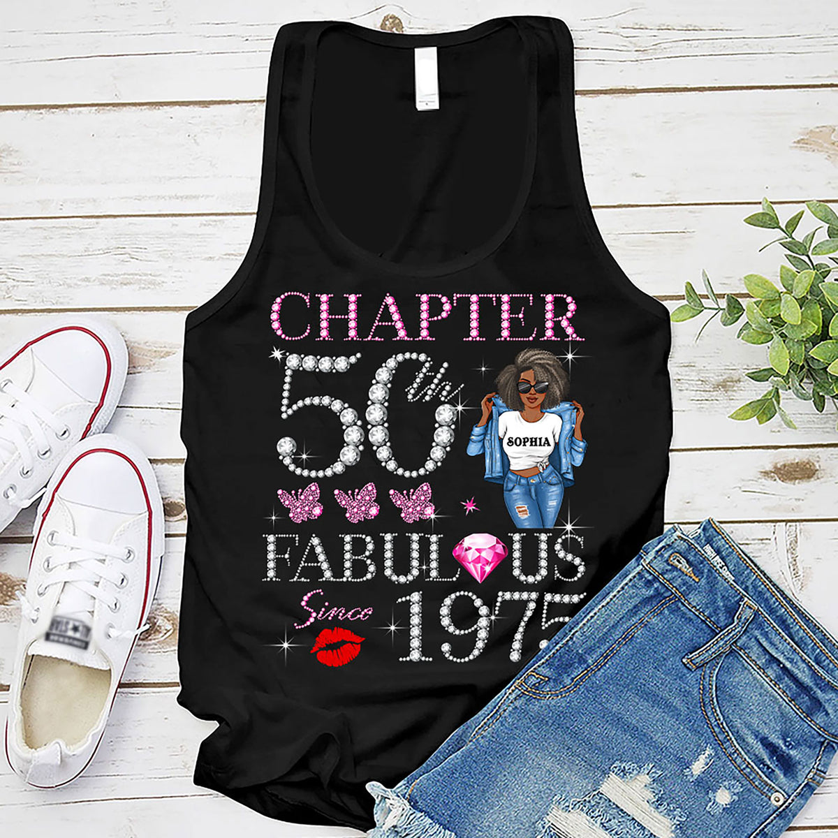 Personalized 50th Birthday Shirts, Custom Birthday Shirts, Turning 50 Shirt, Gifts For Women Turning 50, 50th Birthday Shirts For Her-YPT-HMT