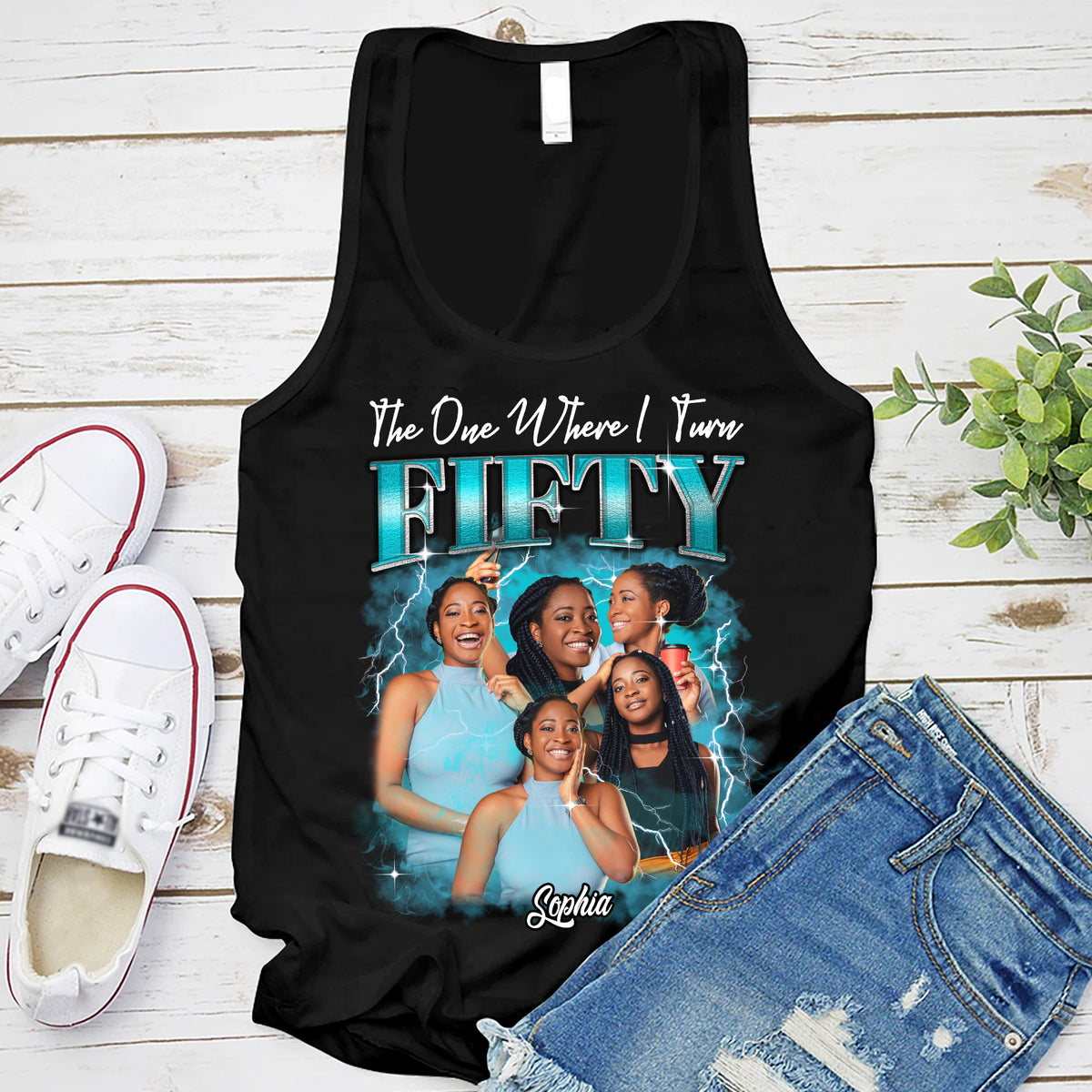 50th Birthday Shirts, Custom Birthday Shirts, Turning 50 Shirt, Gifts For Women Turning 50, 50 And Fabulous Shirt, 1974 Shirt, 50th Birthday Shirts For Her-YPT-HMT