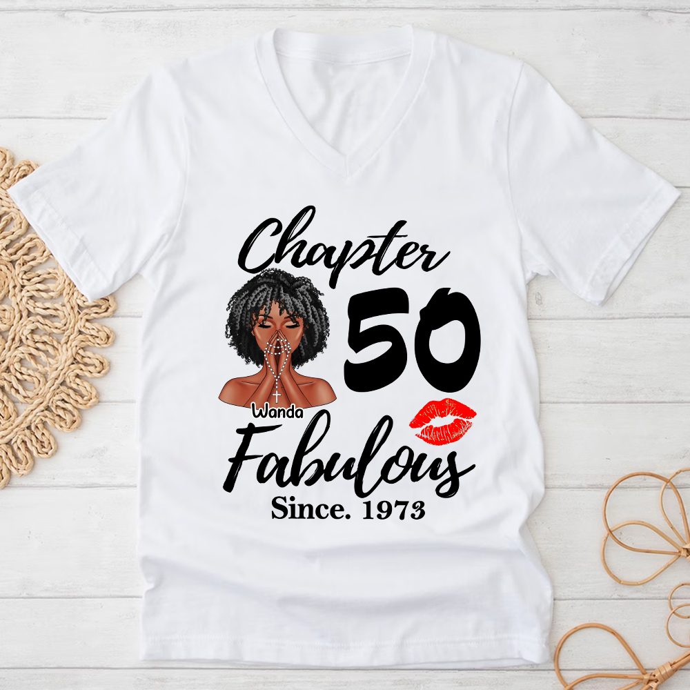 50th Birthday Shirts, Custom Birthday Shirts, Turning 50 Shirt, Gifts For Women Turning 50, 50 And Fabulous Shirt, 1973 Shirt, 50th Birthday Shirts For Her