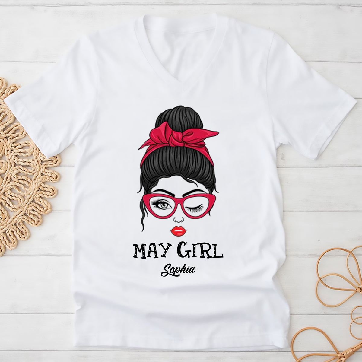 May Birthday Shirts, Custom Birthday Shirts, Gifts For May Women-ALK