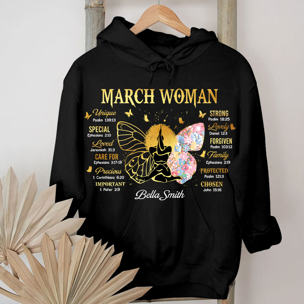 Custom Birthday Shirt, March Birthday Shirts For Woman, March Birthday Gifts