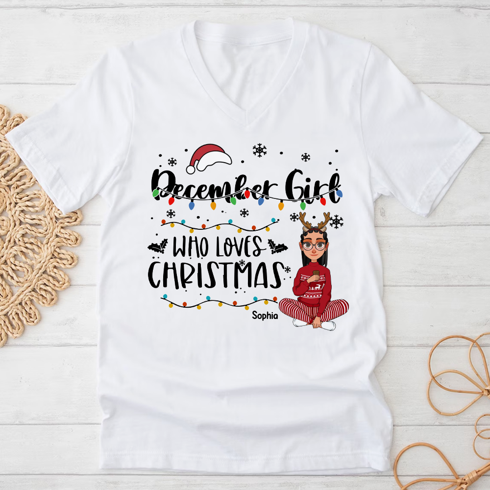 December Birthday Shirt, Custom Birthday Shirt, Queen Was Born In December, December Birthday Shirts For Woman, December Birthday Gifts