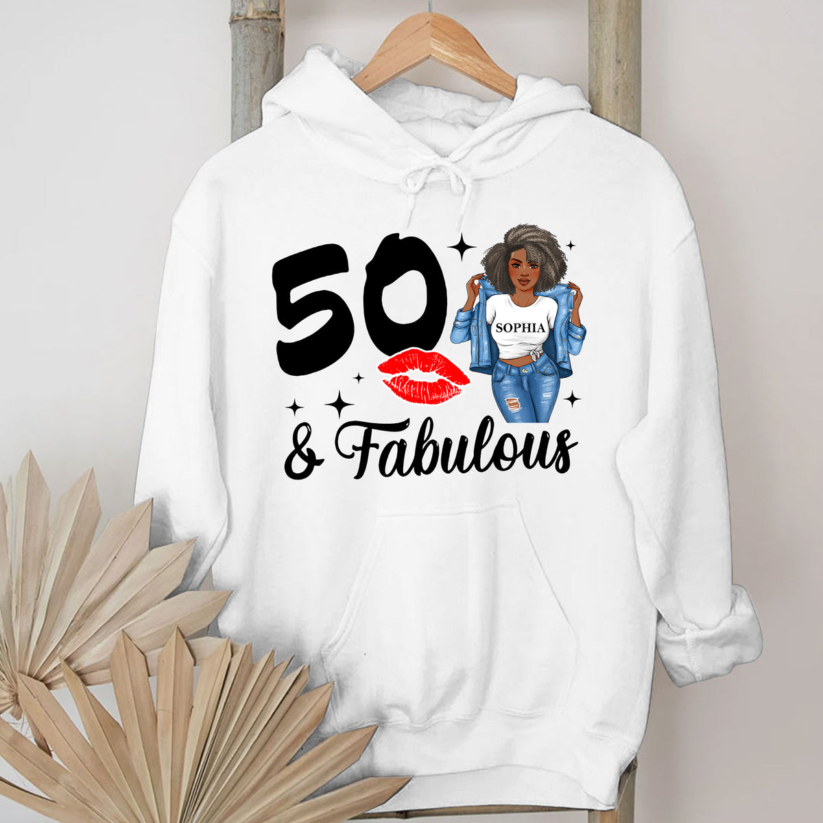 50th Birthday Shirts, Custom Birthday Shirts, Turning 50 Shirt, Gifts For Women Turning 50, 50 And Fabulous Shirt, 50th Birthday Shirts For Her-YPT-TLT