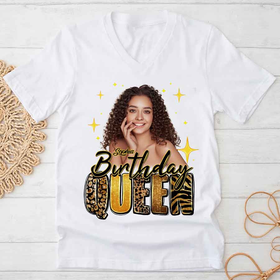 Birthday Shirts, Custom Birthday Shirts, Birthday Shirts For Black Women, Its My Birthday Shirt, Birthday Queen Shirt-YPT-HCT