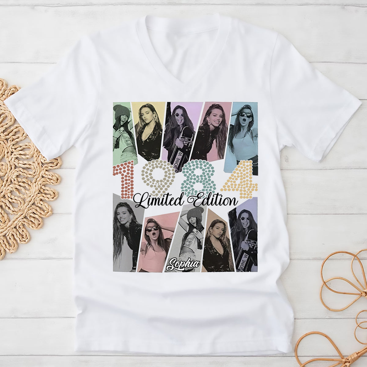 40th Birthday Shirts, Custom Birthday Shirts, Turning 40 Shirt, Gifts For Women Turning 40, 40 And Fabulous Shirt, 1984 Shirt, 40th Birthday Shirts For Her-YPT-ALK