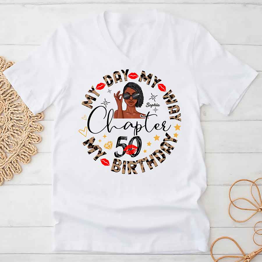 50th Birthday Shirts, Custom Birthday Shirts, Turning 50 Shirt For Women, Turning 50 And Fabulous Shirt, 1974 Shirt, Best Gifts For Women Turning 50-YPT-ALK