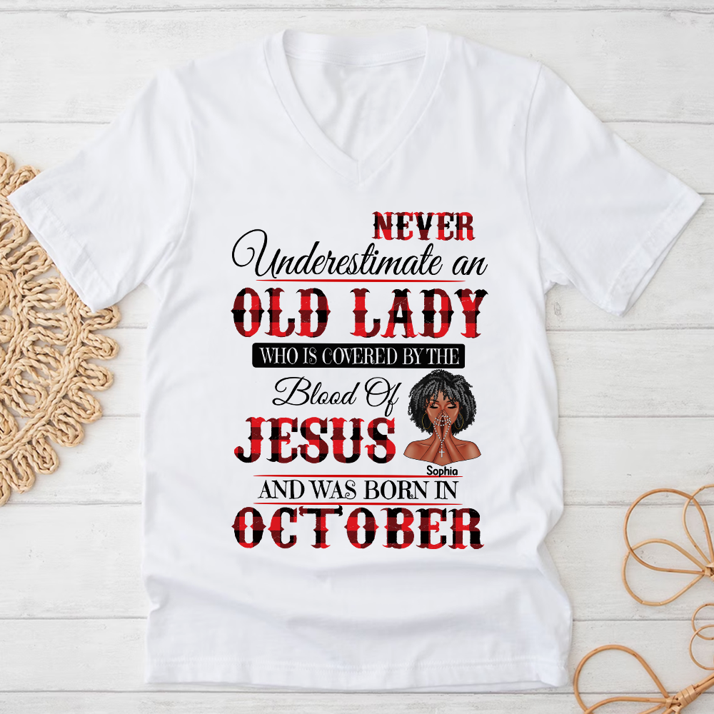 October Birthday Shirt, Custom Birthday Shirt, Queens Are Born In October Birthday Shirts For Woman