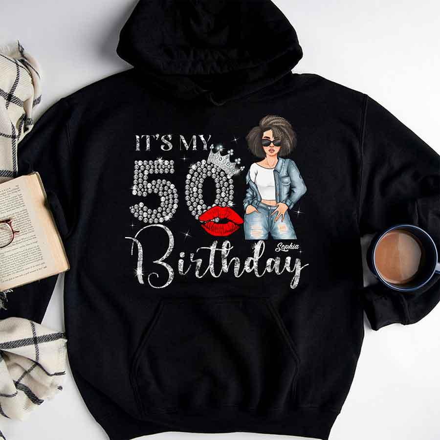 50th Birthday Shirts, Custom Birthday Shirts, Turning 50 Shirt, Gifts For Women Turning 50, 50th Birthday Shirts For Her-YPT-ALK