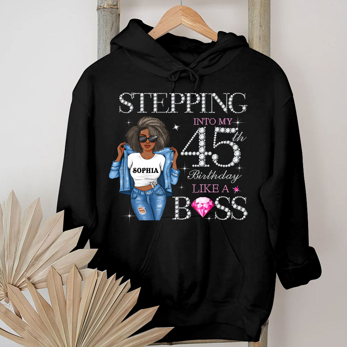 45th Birthday Shirts, Custom Birthday Shirts, Turning 45 Shirt, Gifts For Women Turning 45, 45th Birthday Shirts For Her-YPT-HMT
