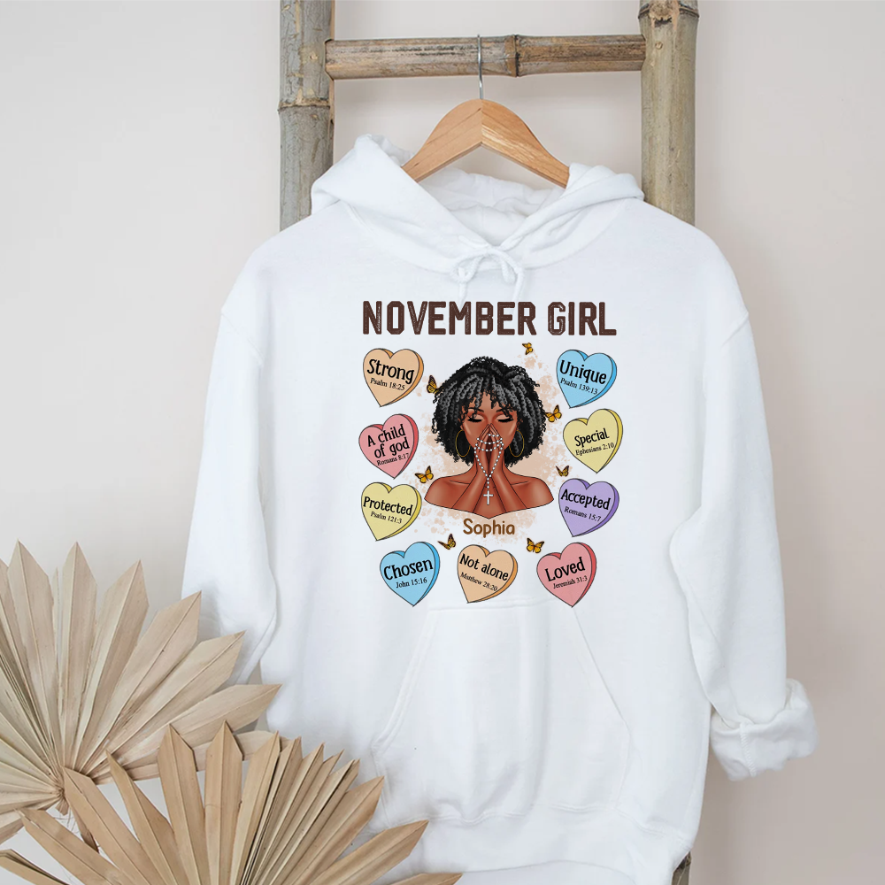 November Birthday Shirt, Custom Birthday Shirt, Queen Was Born In November, November Birthday Shirts For Woman, November Birthday Gifts