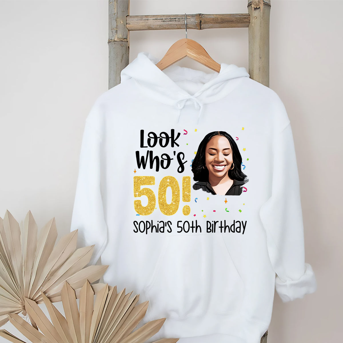 50th Birthday Shirts, Custom Birthday Shirts, Turning 50 Shirt, Gifts For Women Turning 50, 50 And Fabulous Shirt, 50th Birthday Shirts For Her-YPT-ALK
