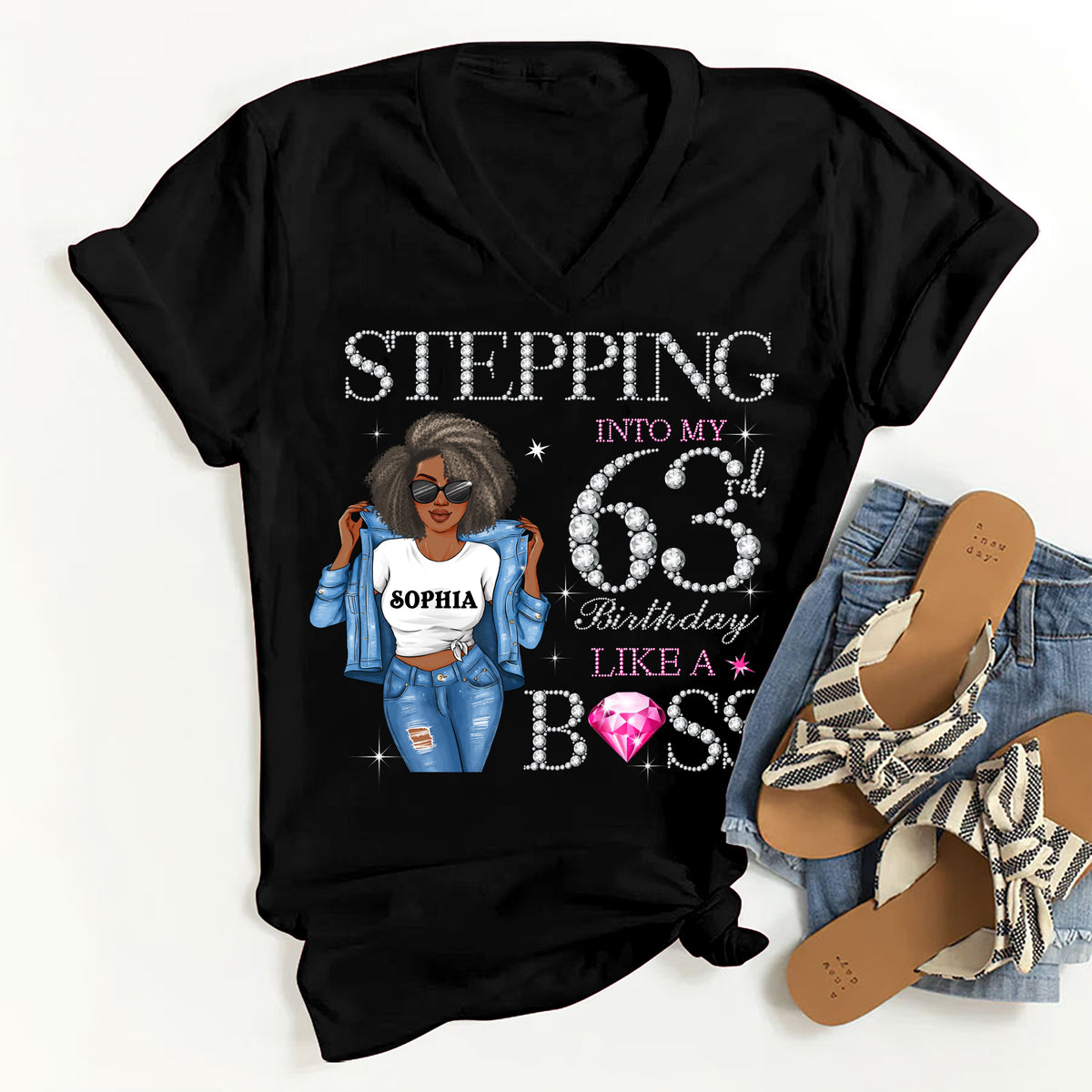 Chapter 63, Fabulous Since 1962 63rd Birthday Unique T Shirt For Woman, Custom Birthday Shirt, Her Gifts For 63 Years Old , Turning 63 Birthday Cotton Shirt-YPT-HMT