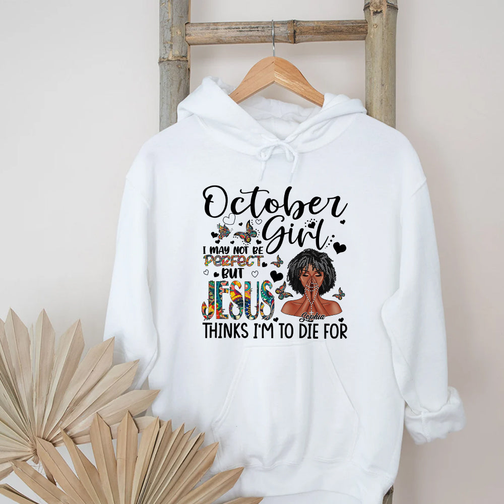 Personalized October Birthday Shirt, Custom Birthday Shirt, Queens are Born In October, October Birthday Shirts For Woman, October Birthday Gifts-YPT-ALK