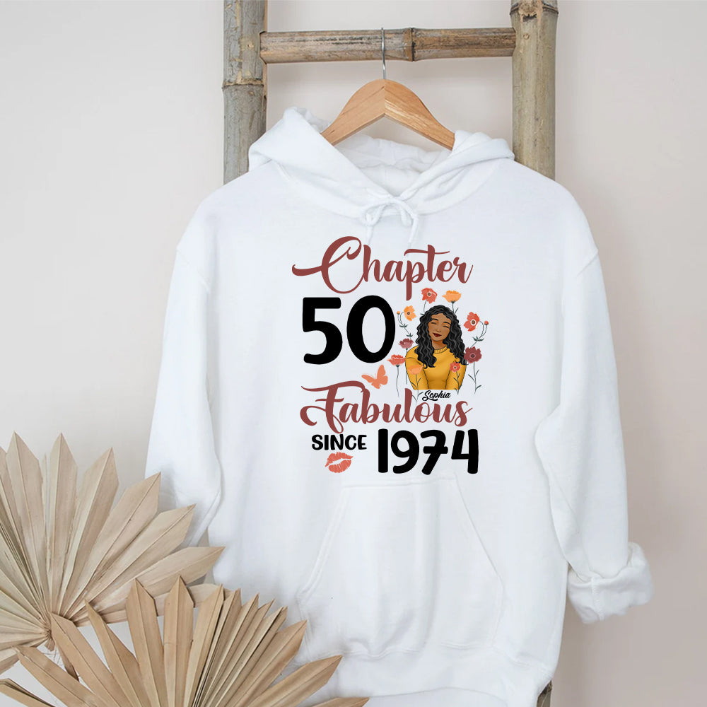 50th Birthday Shirts, Custom Birthday Shirts, Turning 50 Shirt, Gifts For Women Turning 50, 50 And Fabulous Shirt, 1974 Shirt - ALK
